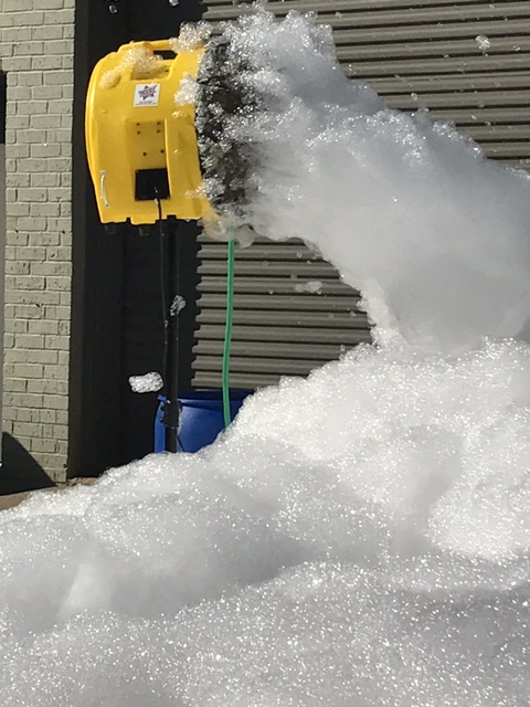 foam machine cannon